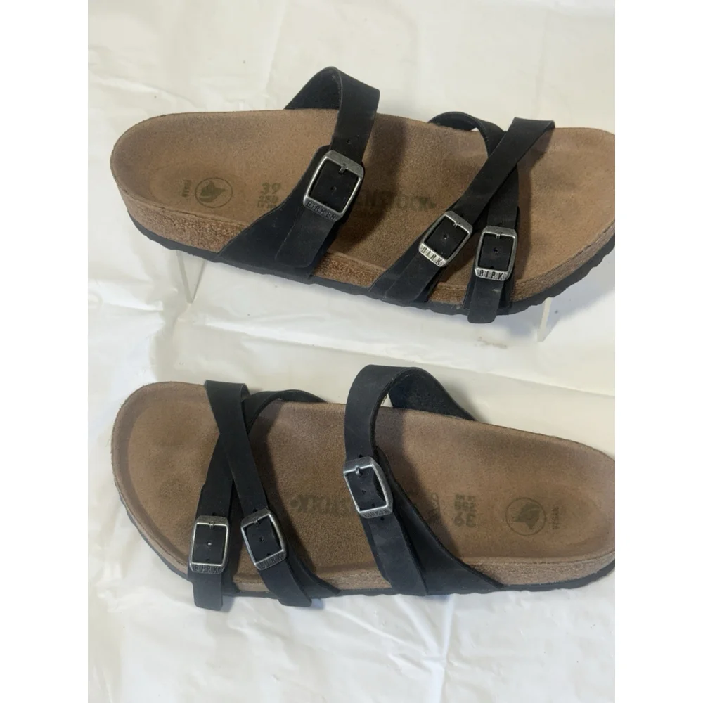 Birkenstock Franca Vegan Sandal Size 9 black_5